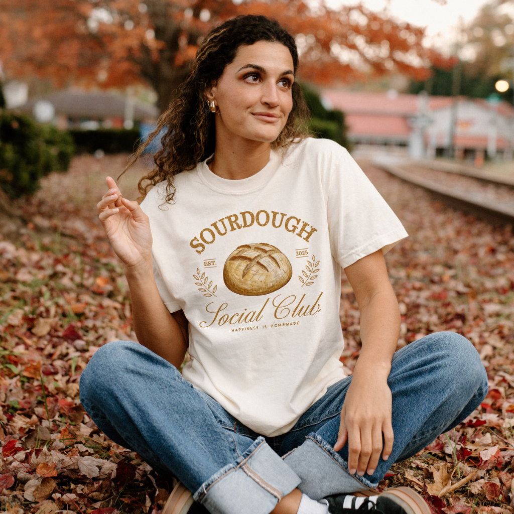 Sourdough Social Club Comfort Colors Tee