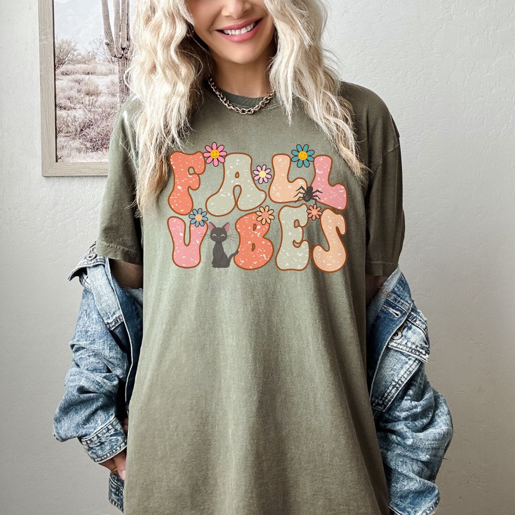 Fall Vibes Comfort Colors Tee