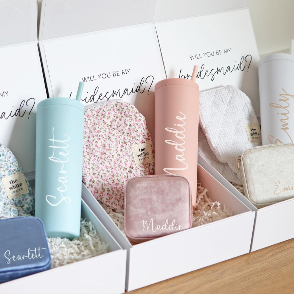 Bridesmaid Proposal Gift Box with Personalized Bridesmaid Gifts - Bride’s Babes Box