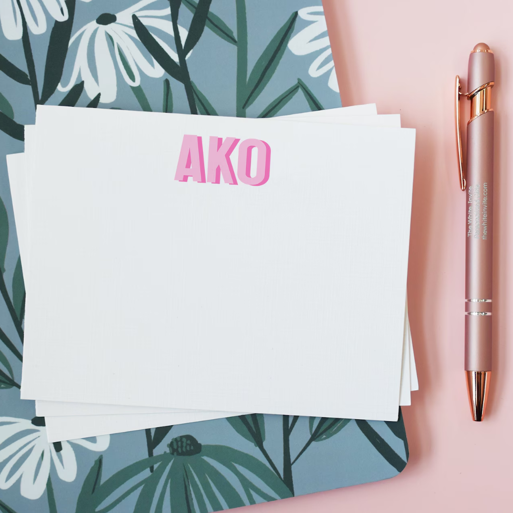 Personalized Stationery