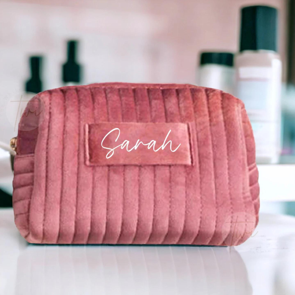 Custom Makeup Bag Bridesmaid Gift