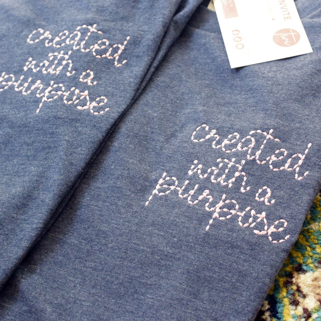 Embroidered Created With A Purpose for Women