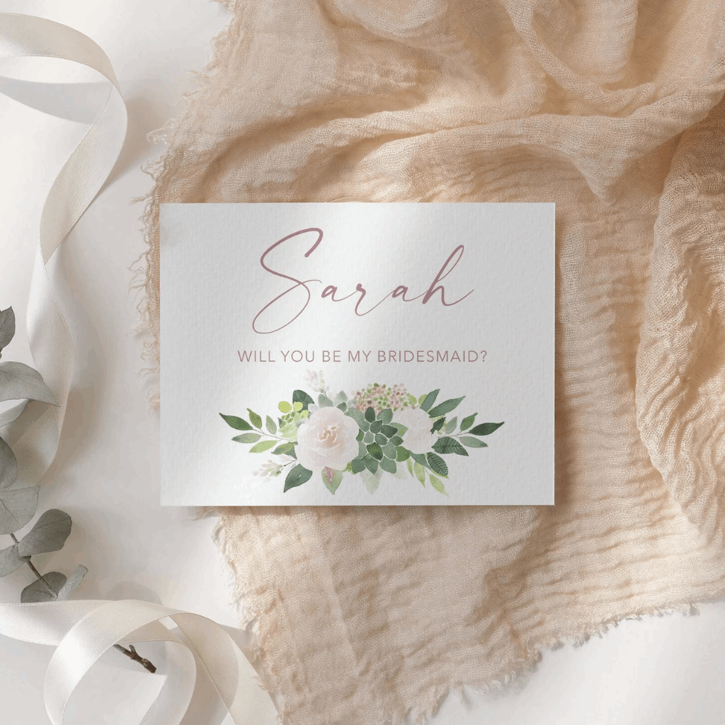 Will you be my Bridesmaid Cards