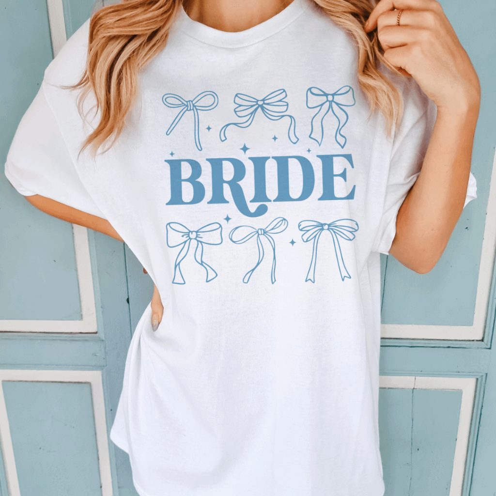 Bride Bow Comfort Colors Tee