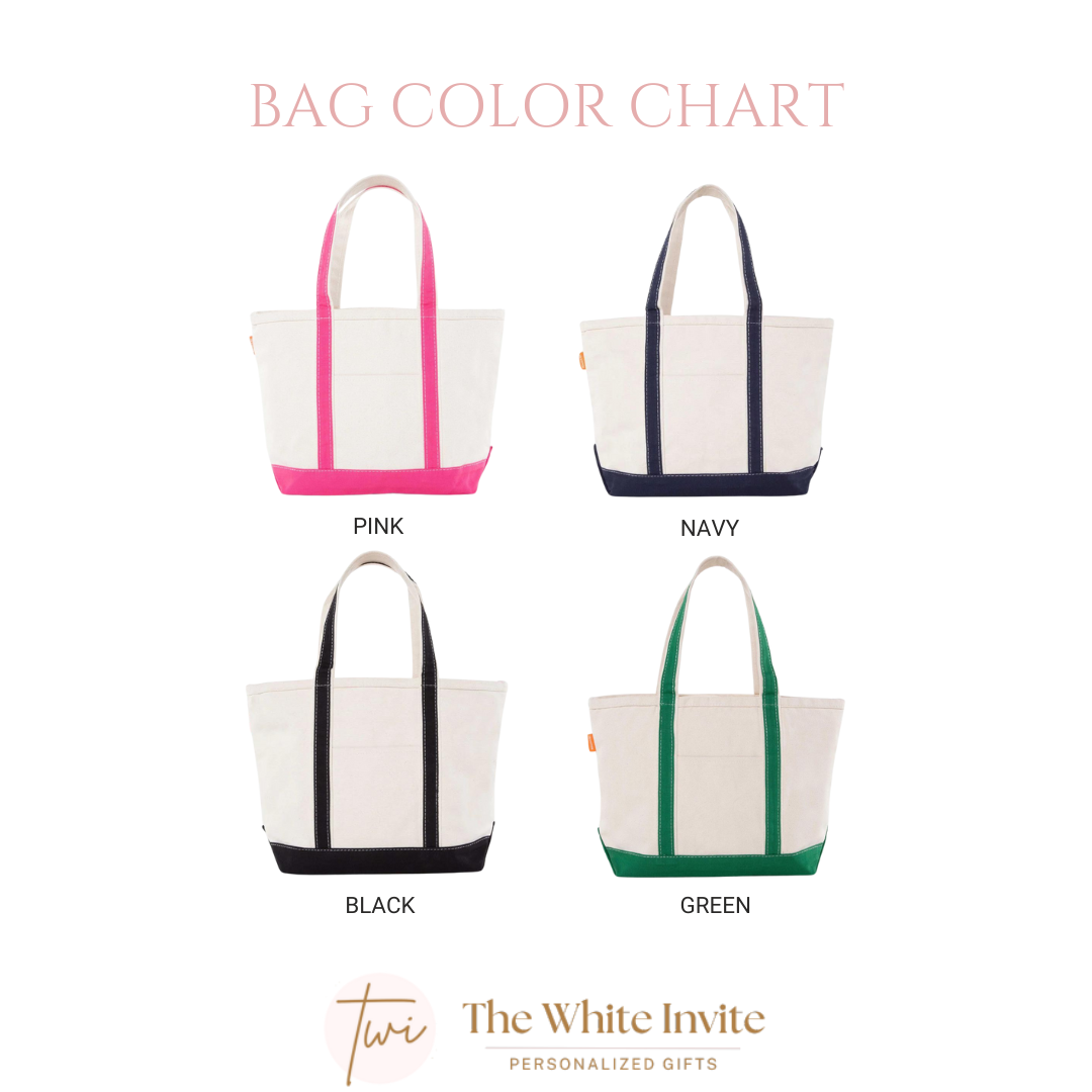 Embroidered Canvas Tote Bag, stylish and durable tote with personalized embroidery, perfect for everyday use, shopping, or as a thoughtful gift, available at Melody Faye.