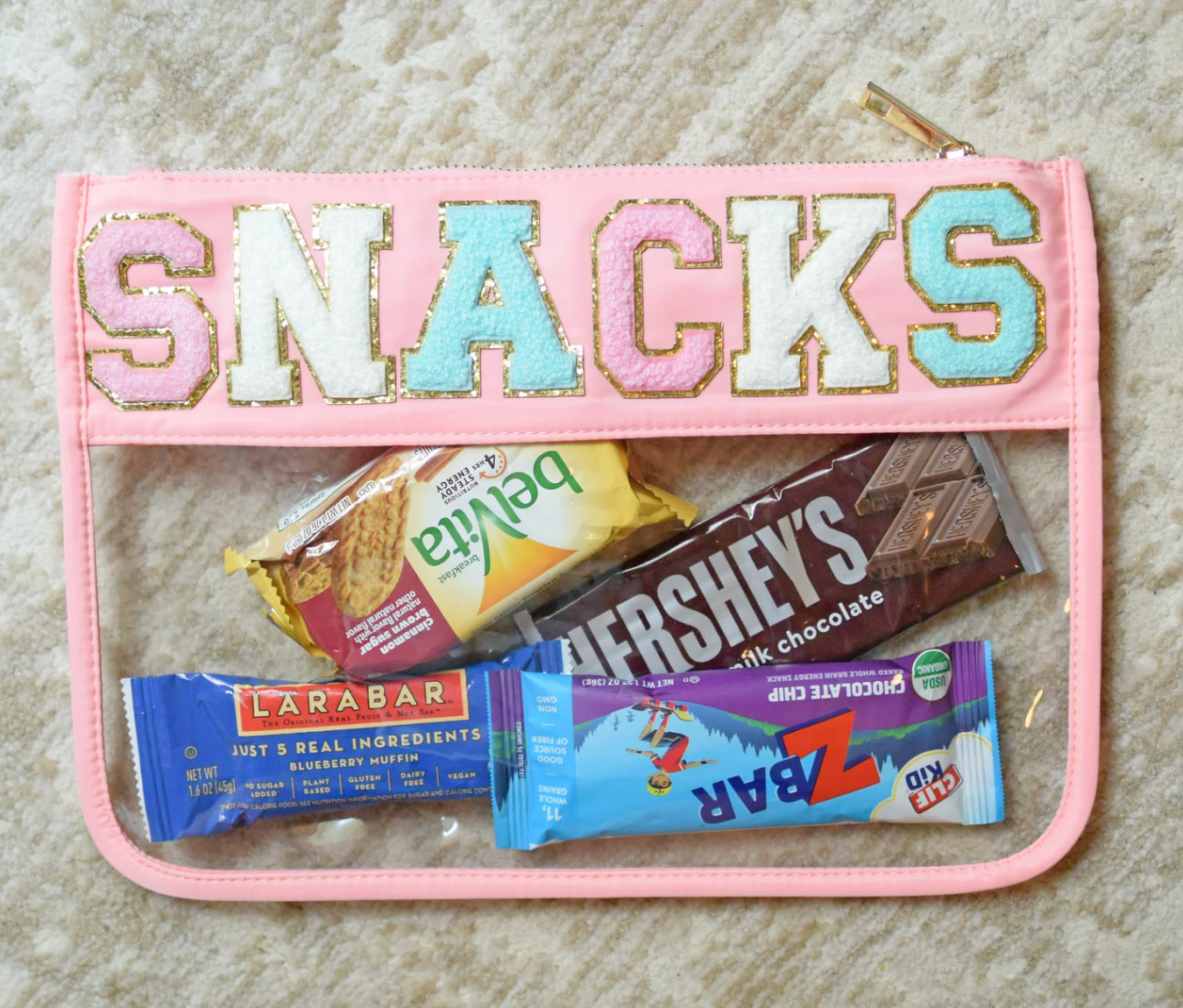 Snack Patch Clear Pouch