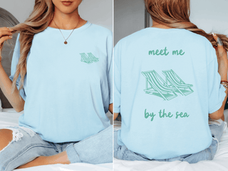 Meet Me By The Sea Comfort Colors Graphic Tee