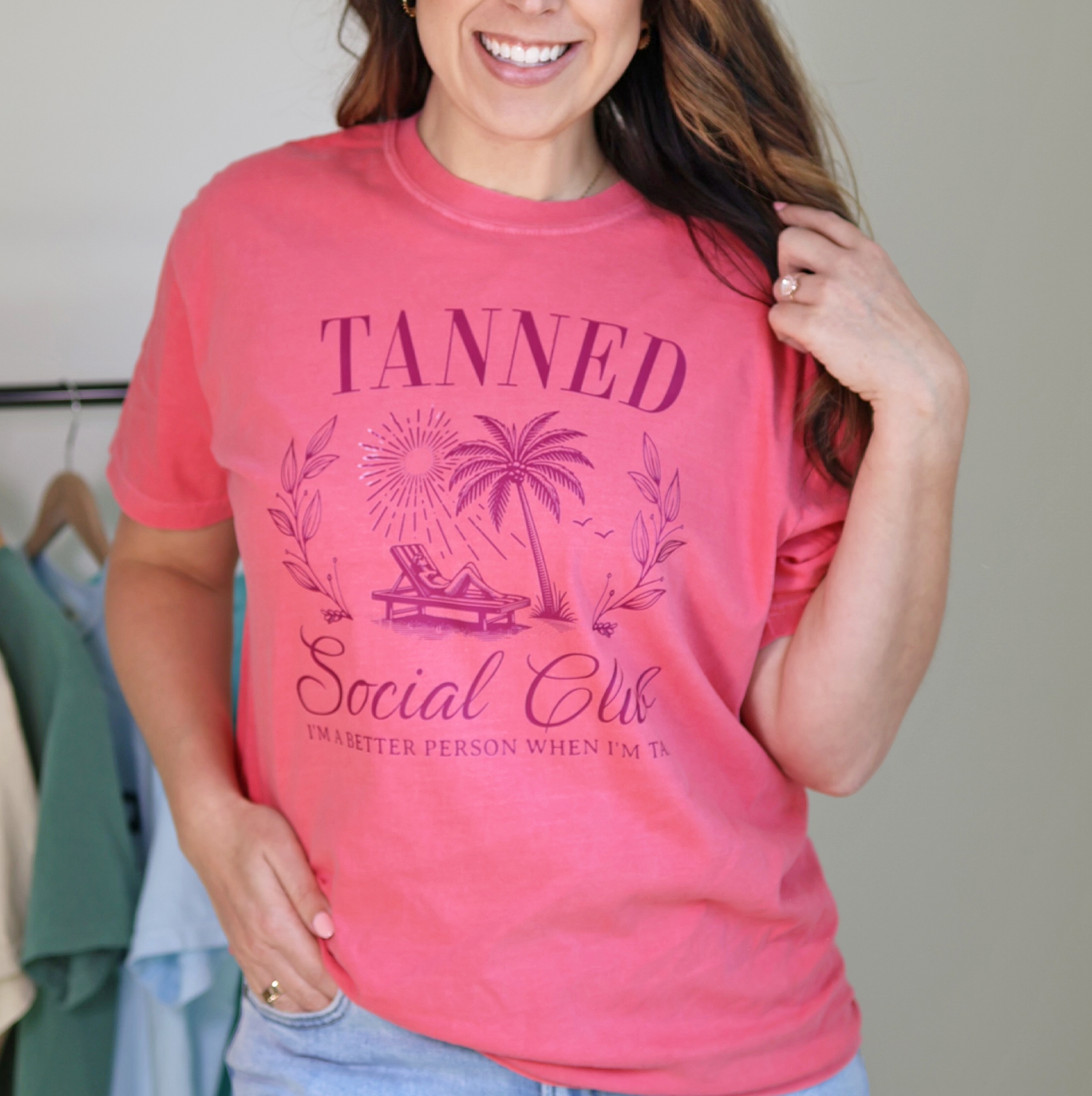 Tanned Social Club Comfort Colors Tee