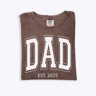 Custom Dad or Grandpa Year Shirt – Comfort Colors Graphic Tee