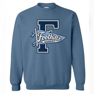Foothills Academy Collegiate Pennant Flag Sweatshirt