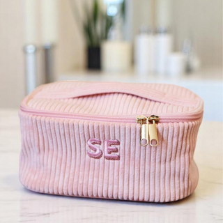 Personalized Embroidered Makeup Bag