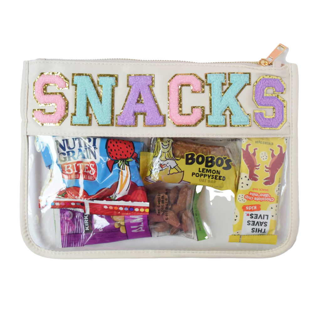 Snack Patch Clear Pouch