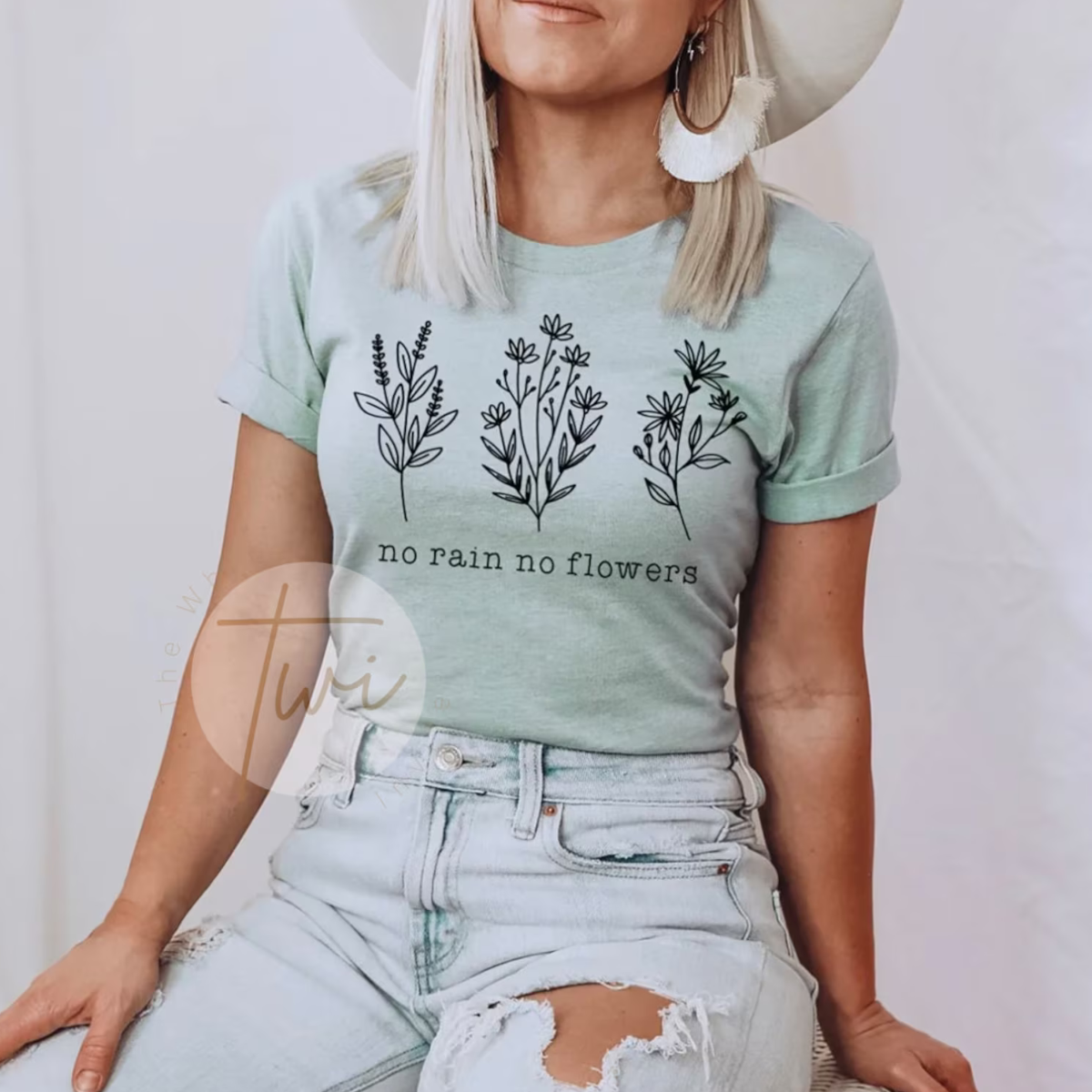 No Rain No Flowers Women&#39;s Graphic Tee