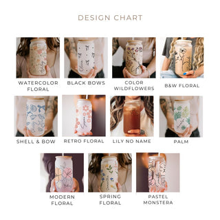 Personalized Iced Coffee Cup