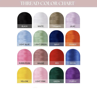 Embroidered Cross Christian Beanie