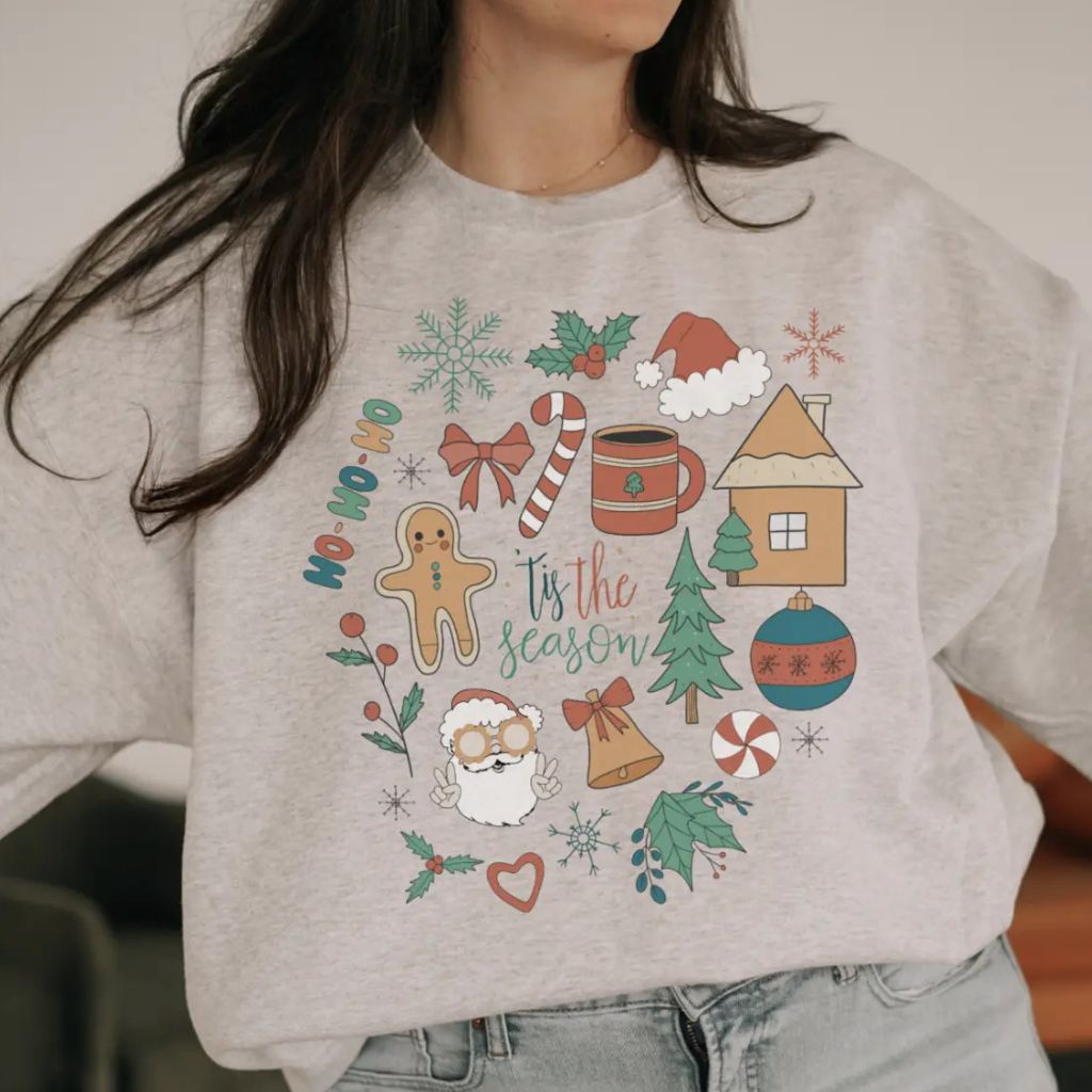 Christmas Doodle Sweatshirt