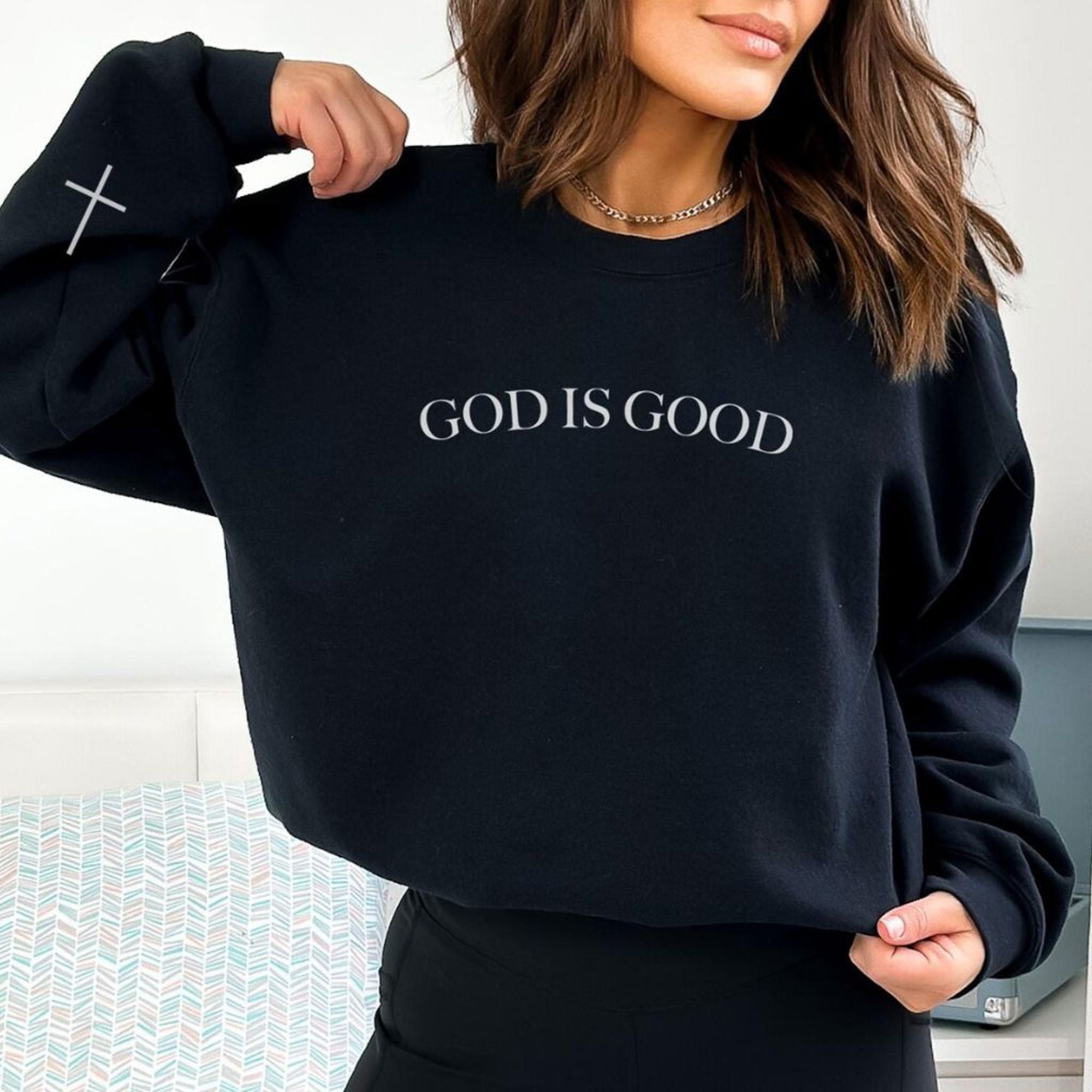 God Is Good Christian Sweatshirt