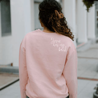 Jesus Has My Back Christian Sweatshirt