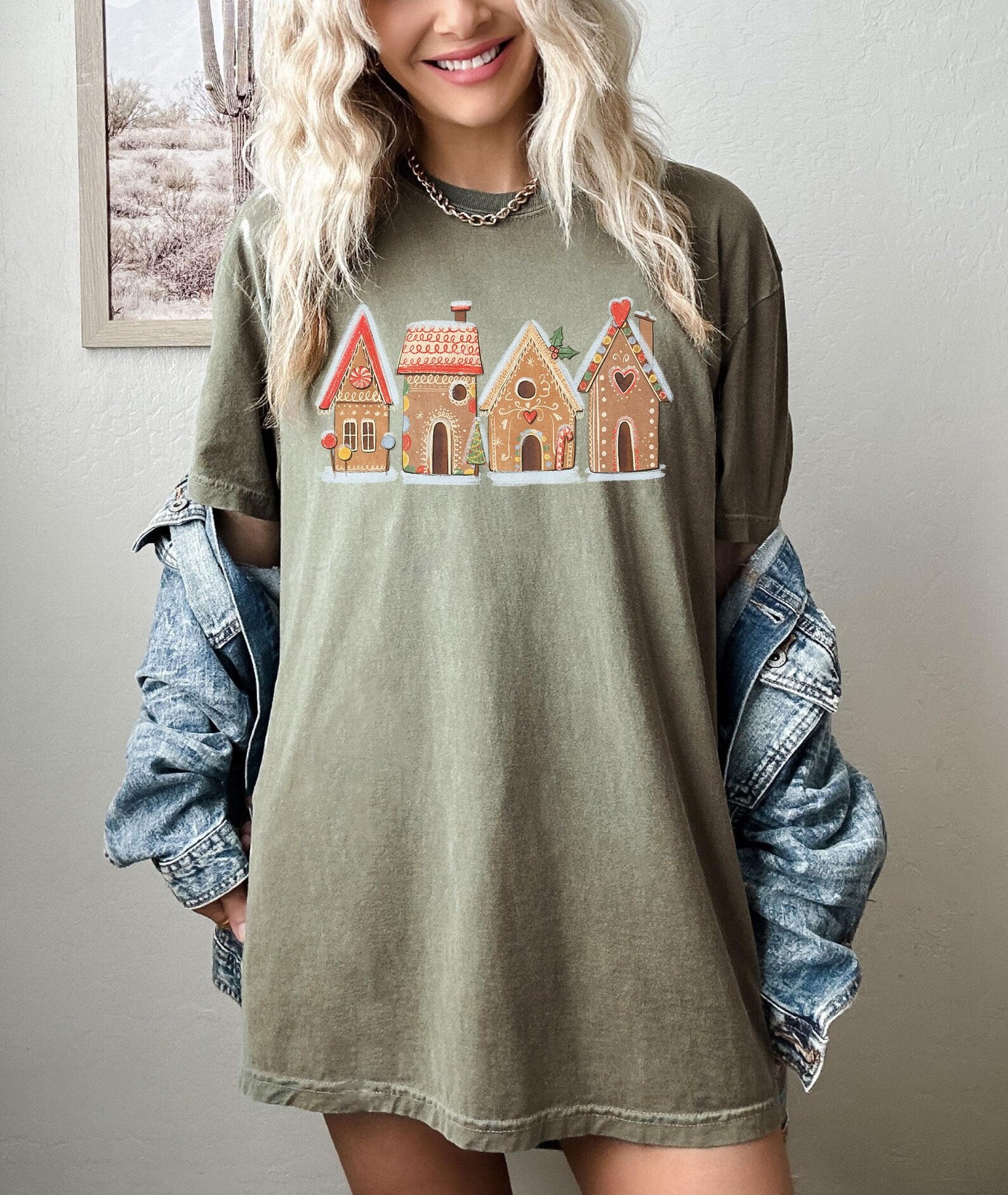 Women's Christmas Shirt Comfort Colors