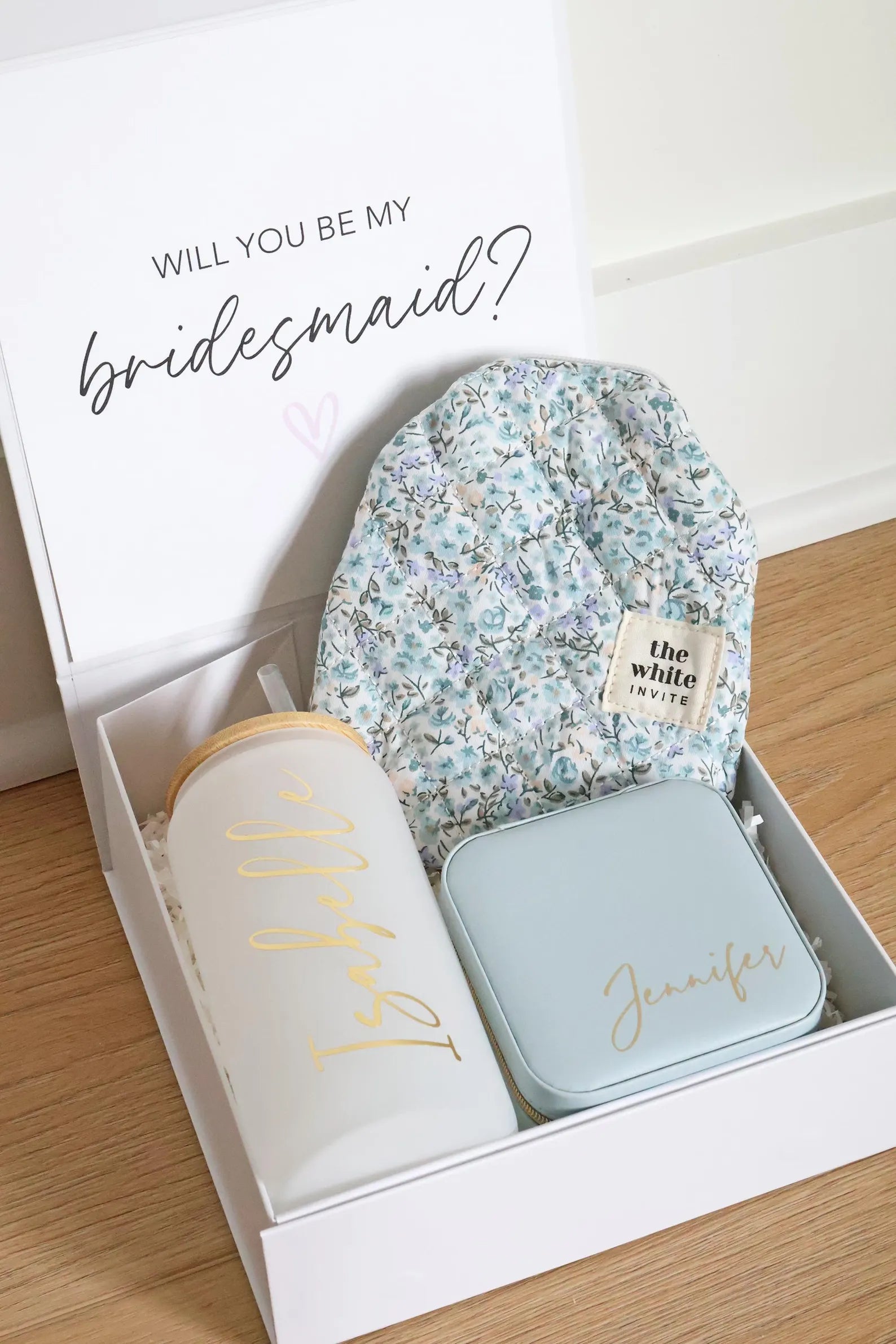 Bridesmaid Proposal Gift Box with Personalized Bridesmaid Gifts