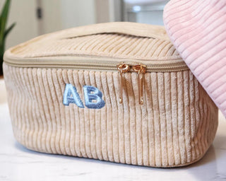 Personalized Embroidered Makeup Bag