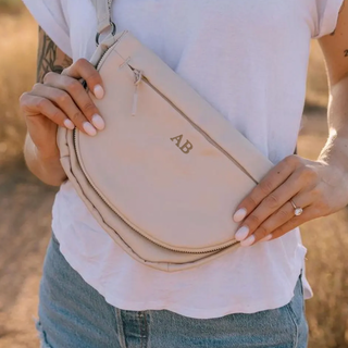 Custom Classic Style Embroidered Nylon Crossbody Bag