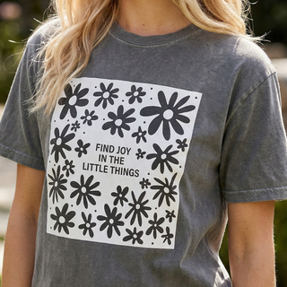 Find Joy In The Little Things Comfort Colors Tee