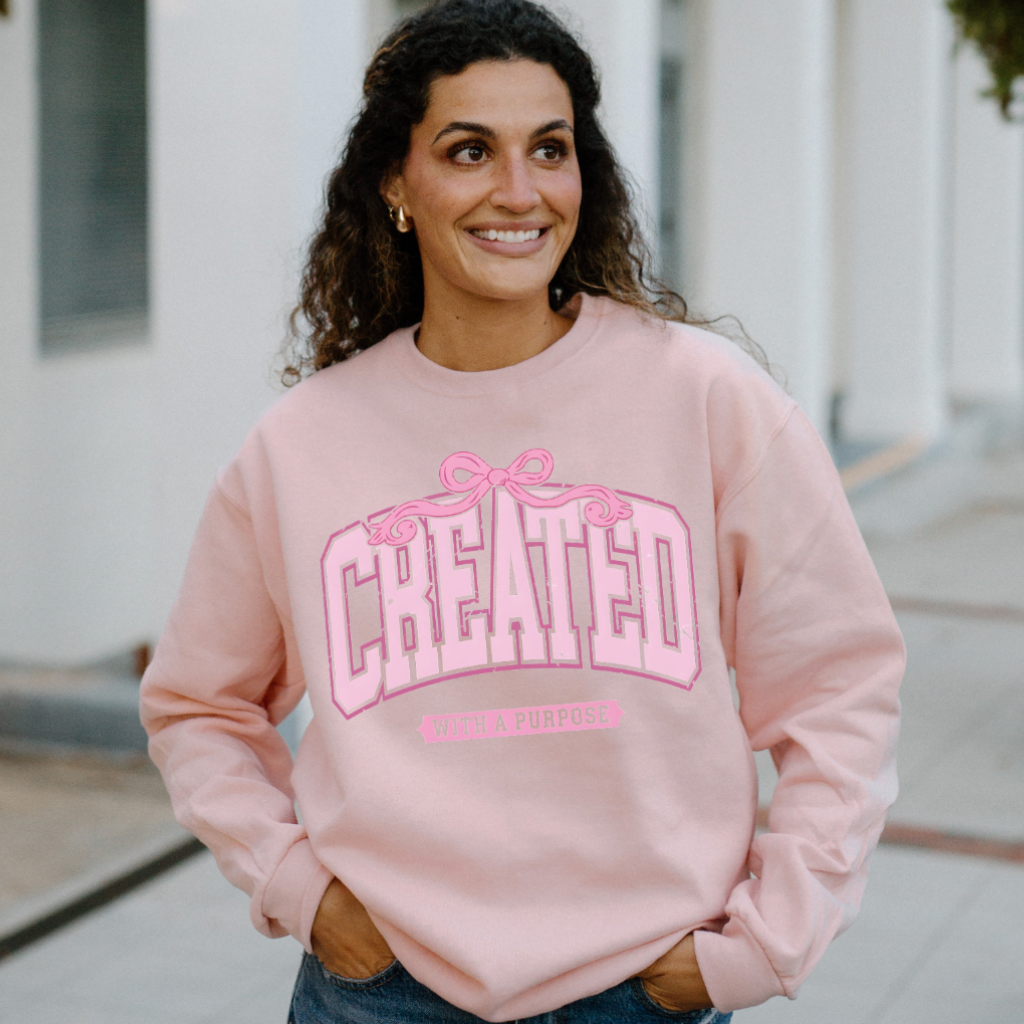 Created with a Purpose Christian Sweatshirt