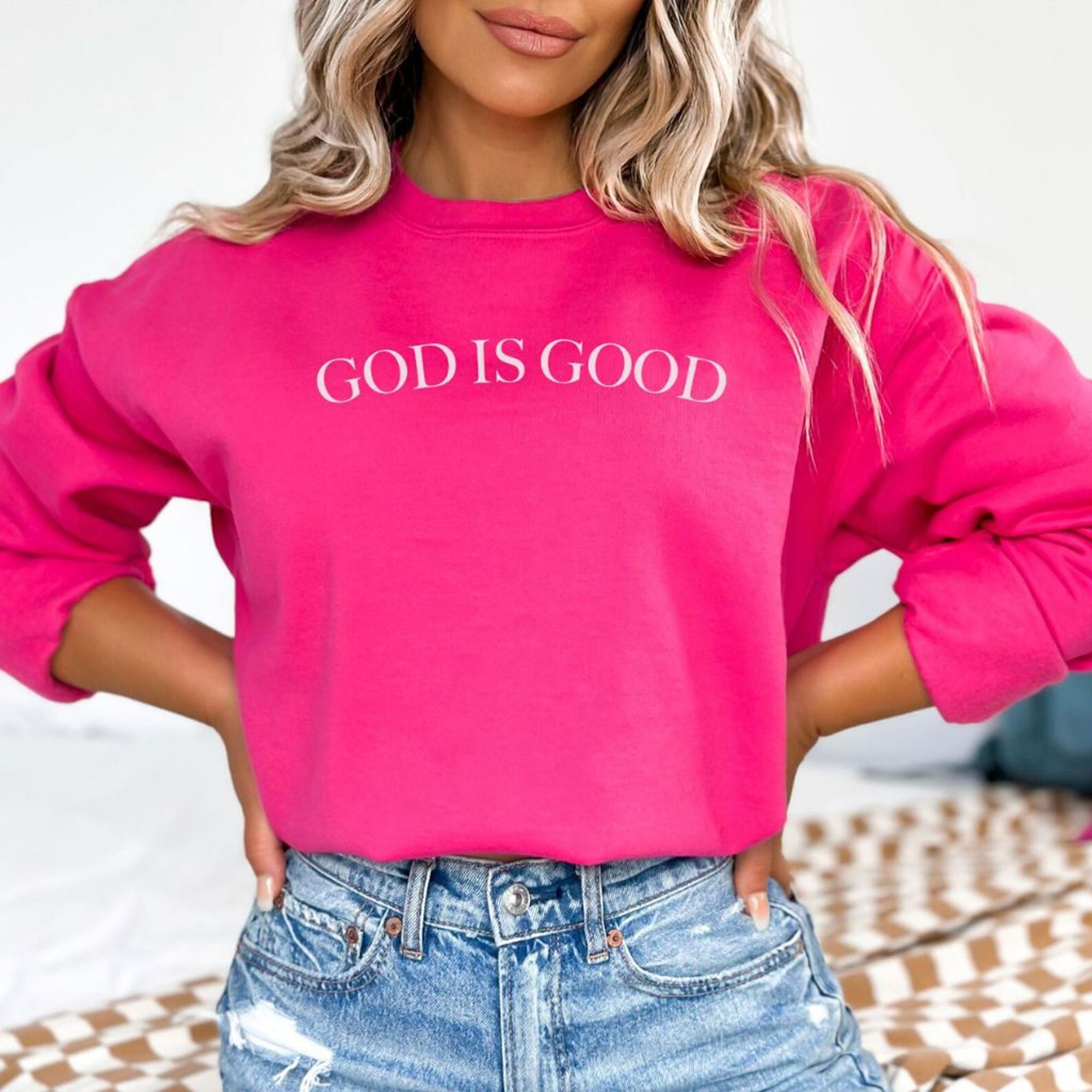 God Is Good Christian Sweatshirt