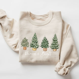 Merry & Bright Christmas Sweatshirt