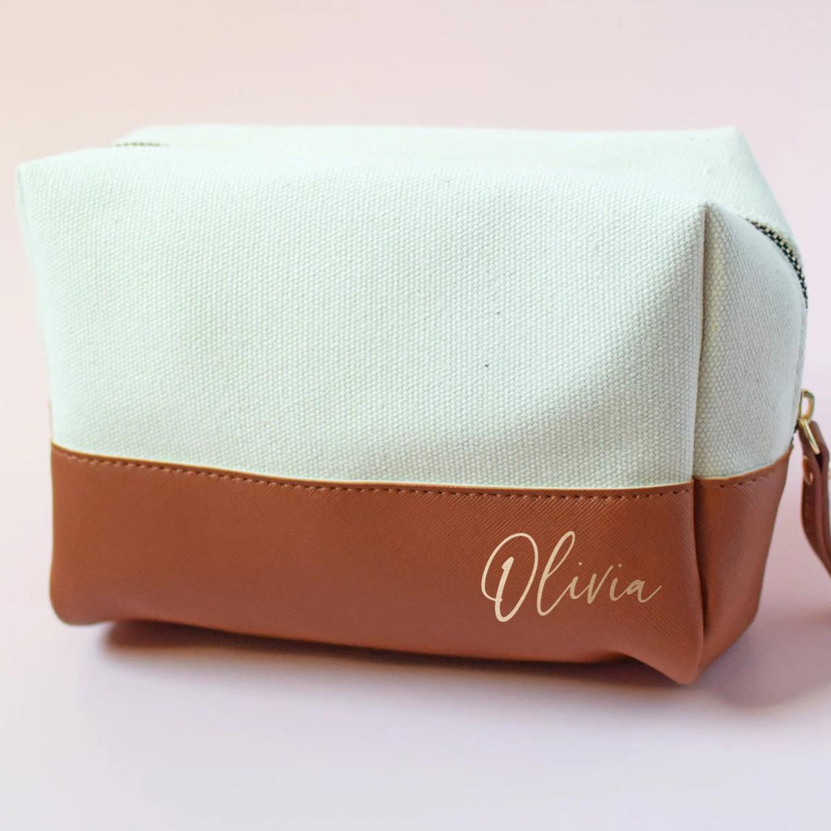 Personalized Cosmetic Bag with Name