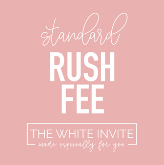 Standard Rush Fee