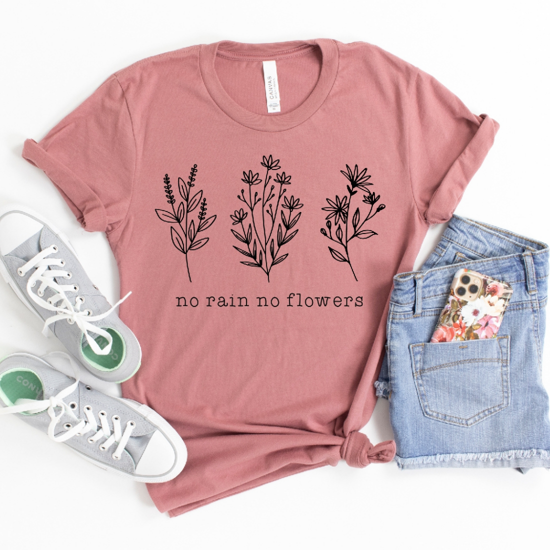 No Rain No Flowers Women's Graphic Tee