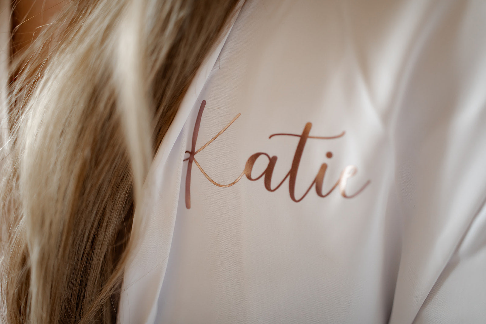 Personalized Ruffle Bridesmaid and Bridal Robes