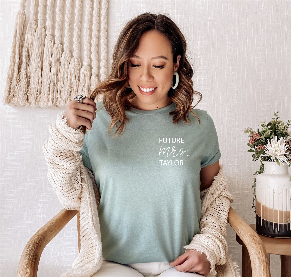 Personalized Future Mrs. Women's Top