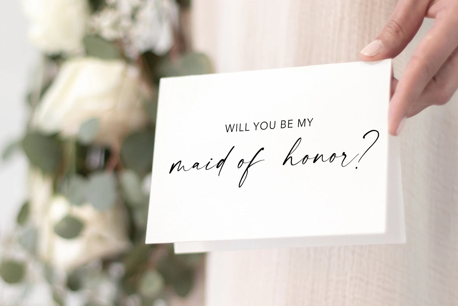 Will you be my Bridesmaid Card